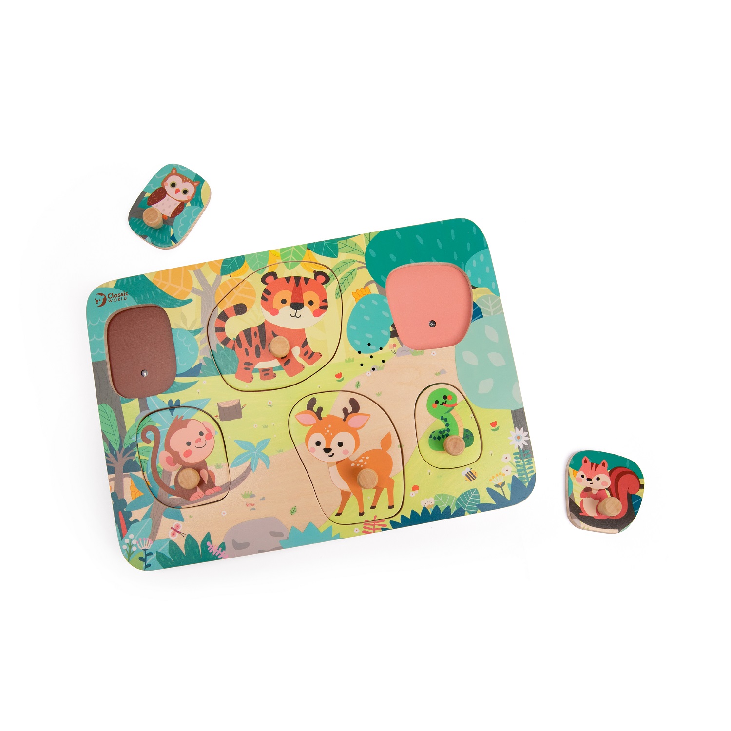 Jungle Animal Sound Puzzle