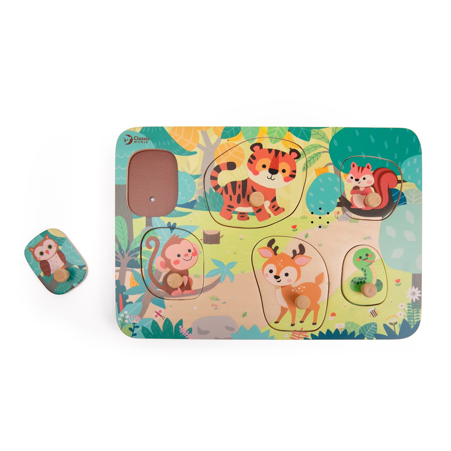 Jungle Animal Sound Puzzle