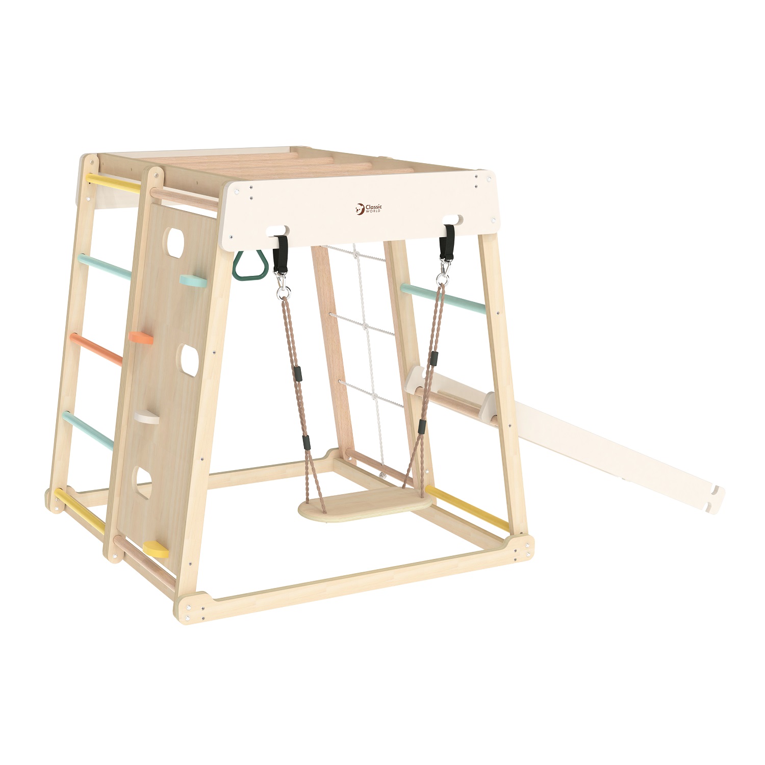 8-in-1 Children  Climbing Gym Set 