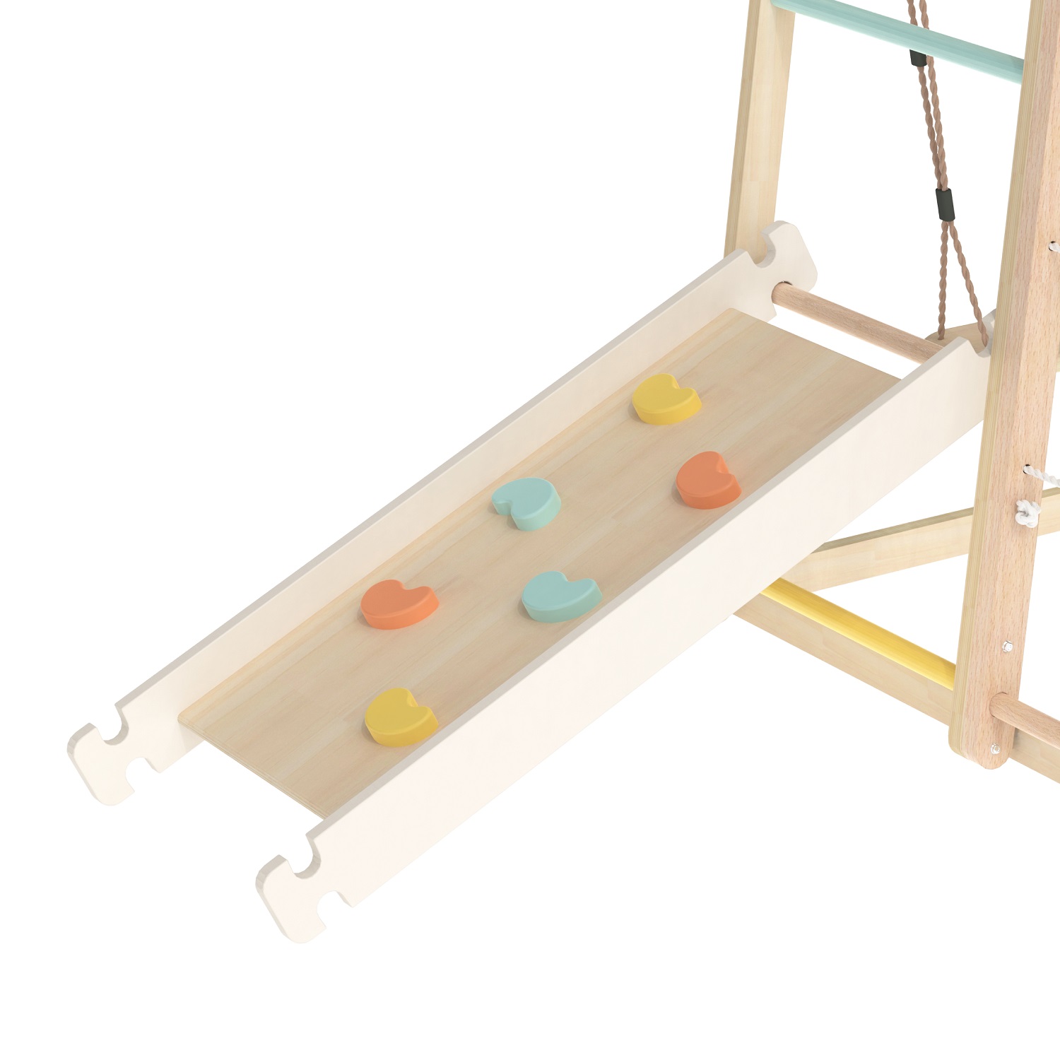 8-in-1 Children  Climbing Gym Set 