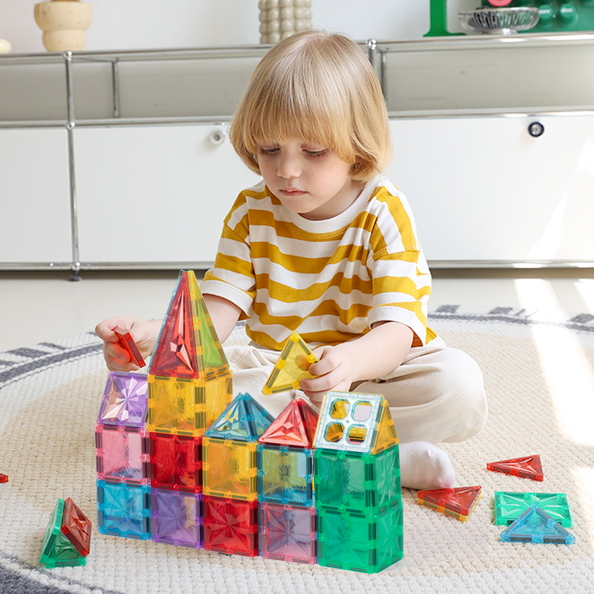 Color Diamond Magnetic Building Blocks
